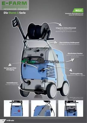 Riego - kränzle - heißwasser hochdruckreiniger therm c 13/180 t