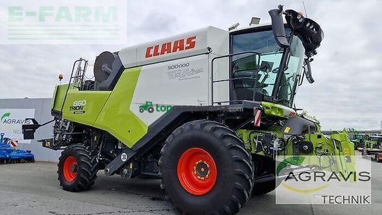 Cosechadora de Cereal - Claas - trion 660 montana