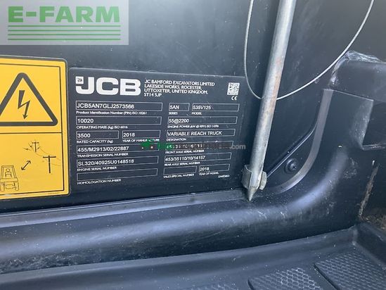 Telescopica - JCB - 535-125 hi viz telehandler (st24197)