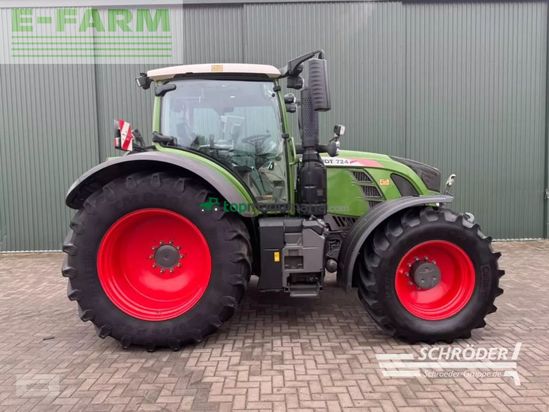 Tractor agrícola - Fendt - 724 vario s4 profi plus