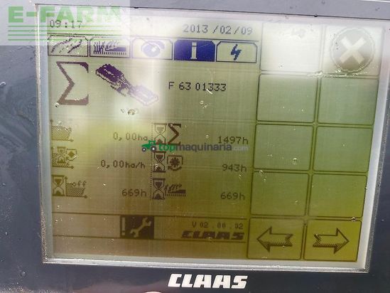 Cortacésped manual - Claas - disco 8500 c contour + 3200 fc profil