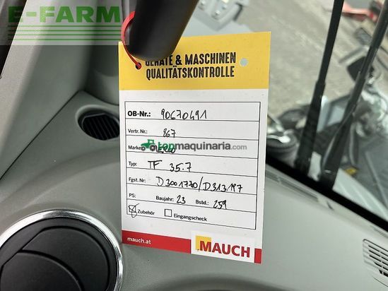 Telescopica - Merlo - turbofarmer 35.7 cs-140 druckluftbremse 40km/h