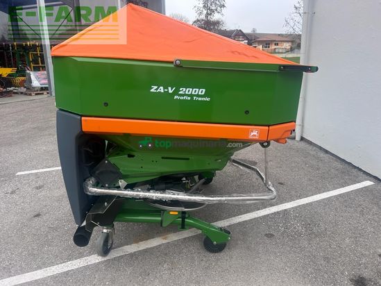 Esparcidor - Amazone - za-v 2000 profis tronic - mit amatron 4!