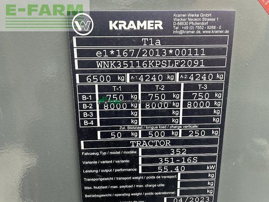 Minicargadora - kramer - kl 37.8