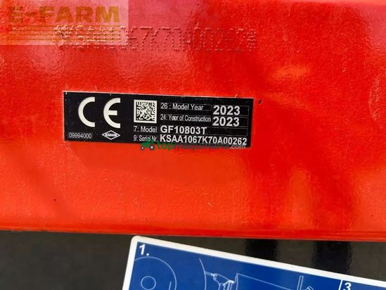 Henificador - Kuhn - gf 10803 t