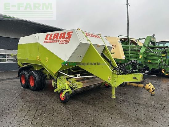 Empacadora gigant - Claas - quadrant 2200 rc