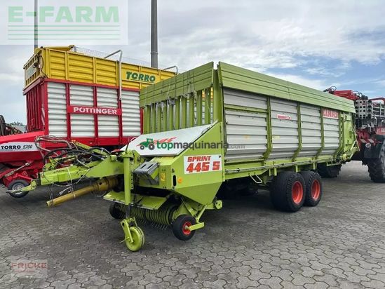 Remolqu agrícola - Claas - sprint 445 s