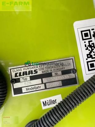 Cosechadora de Cereal - Claas - trion 530 mit vario 620