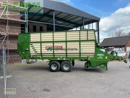 Remolqu agrícola - Bergmann - ladewagen royal 28s