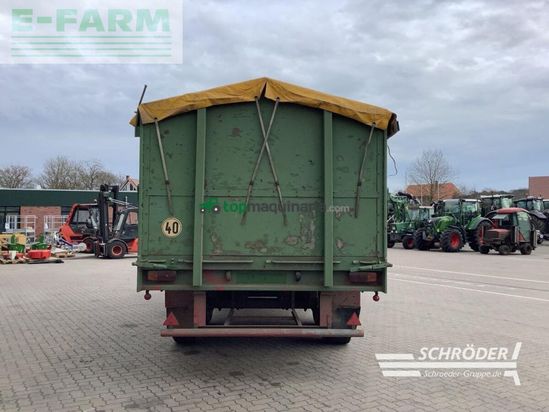 Remolqu agrícola -  - ackermann-frühauf 22t plattformwagen