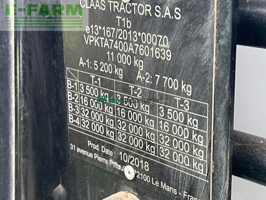 Tractor agrícola - Claas - ARION 630