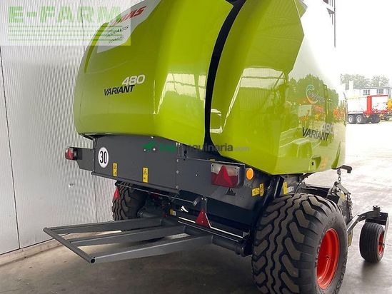 Empacadora gigant - Claas - variant 480 rc pro