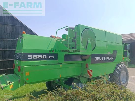 Cosechadora de Cereal - Deutz-Fahr - 5660 hts