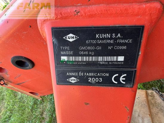 Cortacésped manual - Kuhn - gmd 800 g-2