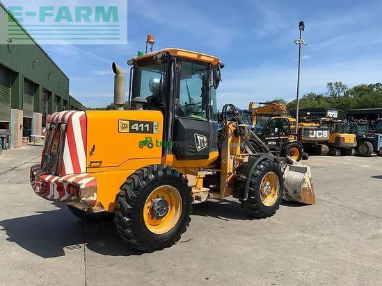 Minicargadora - JCB - 411ht wheeled loading shovel (st23361)
