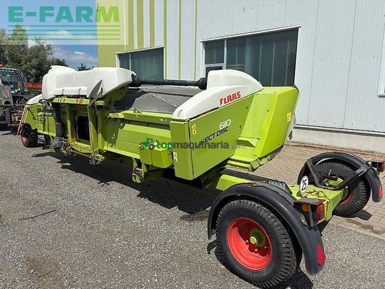 Cortacésped manual - Claas - directdisc 610 contour - modelljahr 2013