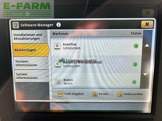 Tractor agrícola - John Deere - 8r370