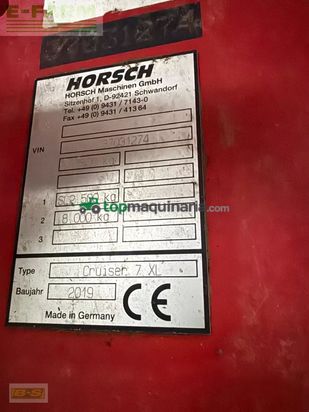 Cultivador - Horsch - cruiser 7 xl