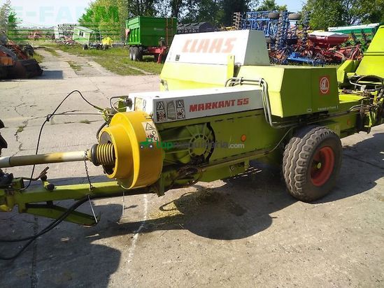 Empacadora gigant - Claas - markant 55