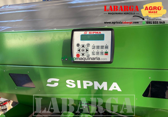 Abonadora doble disco SIPMA