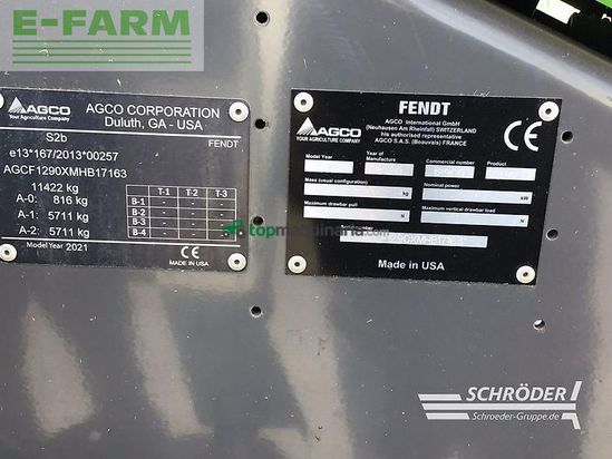 Empacadora gigant - Fendt - 1290 xd - nur 4000 ballen !