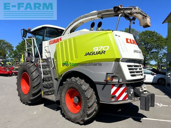 Cosechadora de Cereal - Claas - jaguar 970 (494), doppelmotor