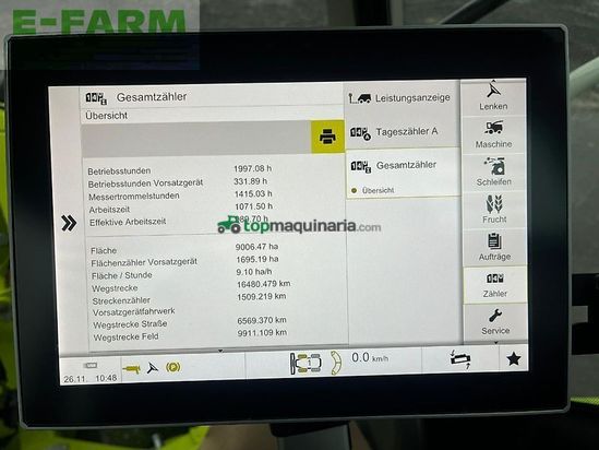 Cosechadora de Cereal - Claas - jaguar 970