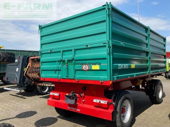 Cinta transportadora de forraje - Farmtech - zdk 1800