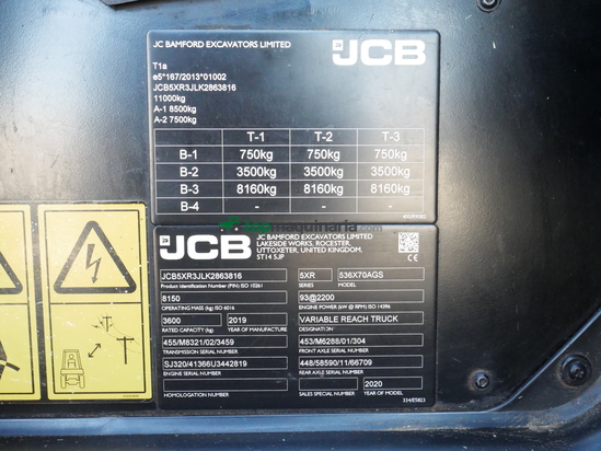 Telescopica - JCB - 536-70 Agrisuper