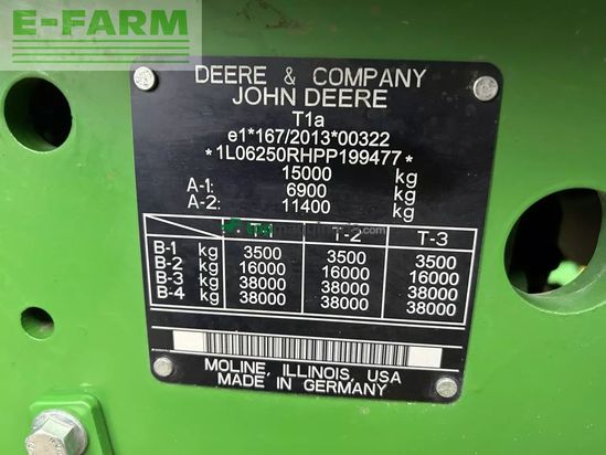 Tractor agrícola - John Deere - 6r 250