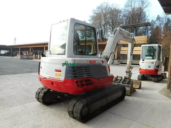 Excavadora - Takeuchi - tb 250 mit powertilt + hydr. sw + 4 löffel