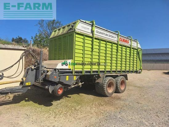 Remolqu agrícola - Claas - quantum 5700 p