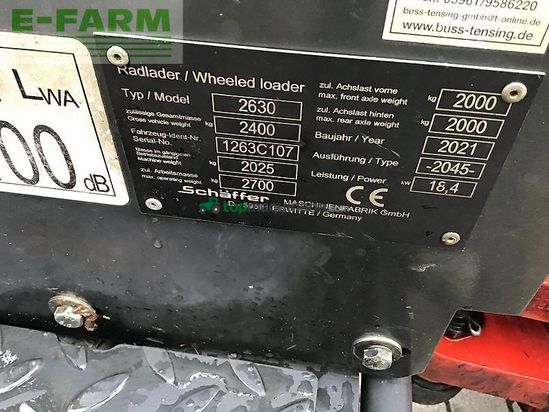 Minicargadora - Schaffer - 2630