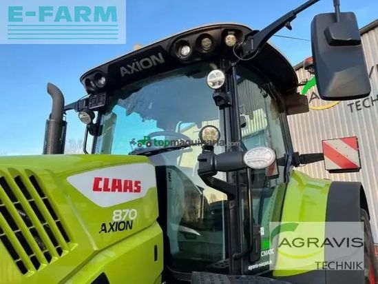 Tractor agrícola - Claas - axion 870 cmatic cebis CMATIC CEBIS