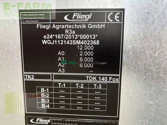 Volquet - Fliegl - tdk 140 *15 jahre cnob*