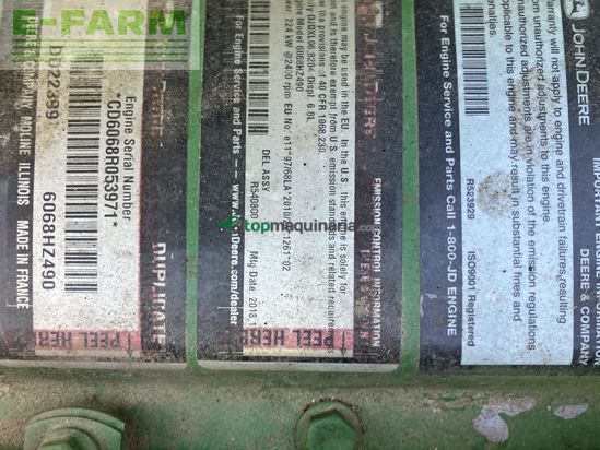 Cosechadora de Cereal - John Deere - t550 hm