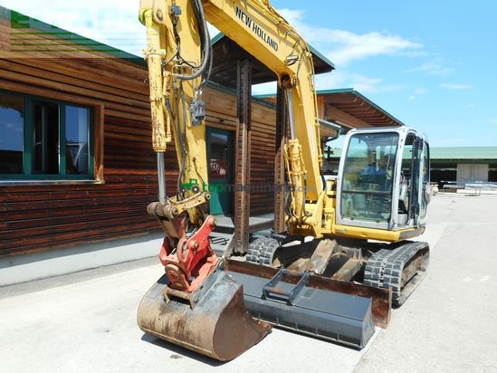 Excavadora - Kobelco - new holland e80-1es mit powertilt ( 8.290kg )