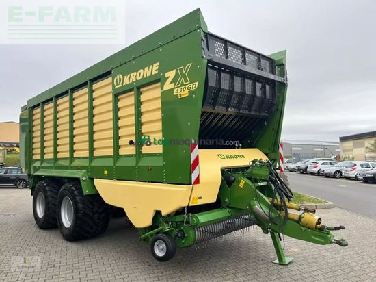 Cinta transportadora de forraje - Krone - zx 430 gd
