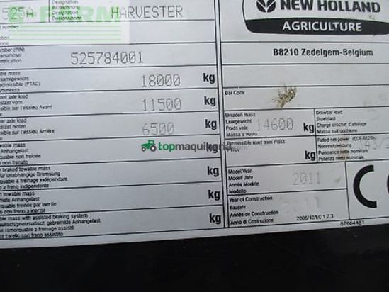 Cosechadora de Cereal - New Holland - fr 9050 / fr9050