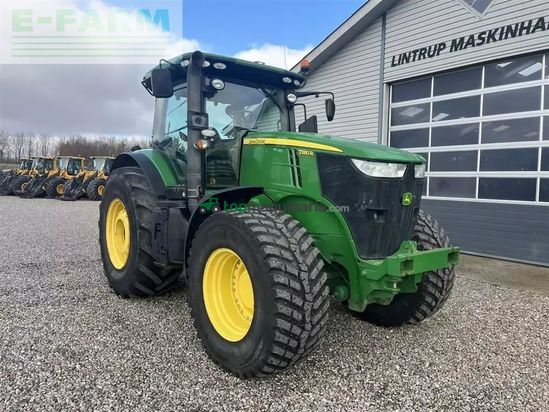 Tractor agrícola - John Deere - 7280r med luftanlæg på.