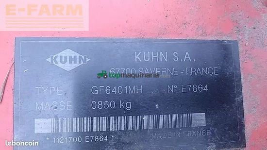 Henificador - Kuhn - gf6401