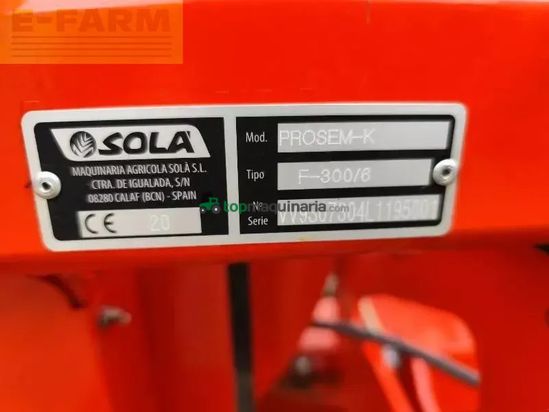 Sembradora directa - Solo - prosem k 300/6