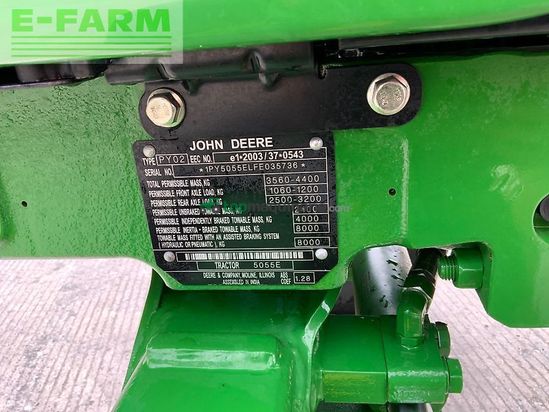 Tractor agrícola -  - john deere 5055e tractor (st4162)