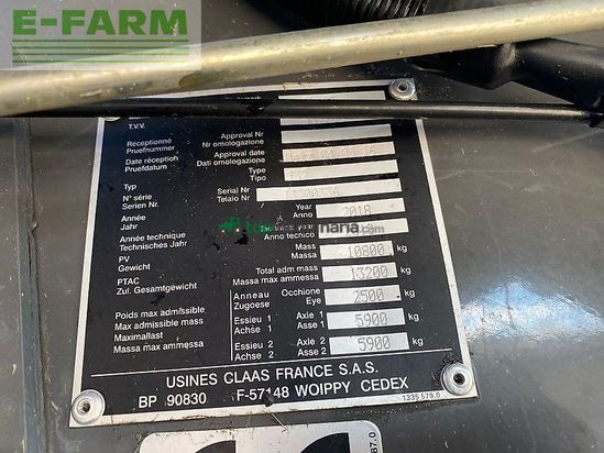 Empacadora gigant - Claas - quadrant 5300fc