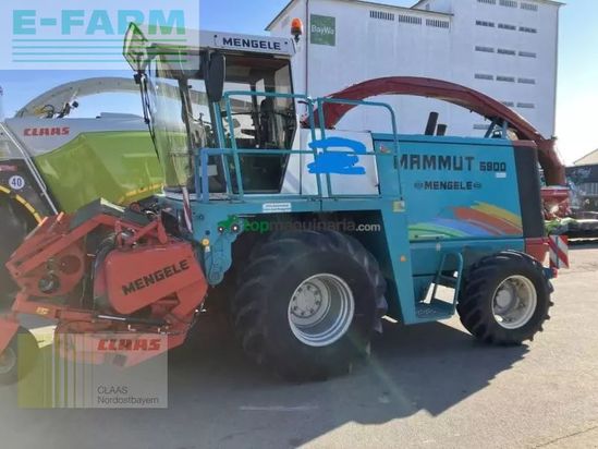 Cosechadora de Cereal - Mengele - gebr. mengele 6800 mammut