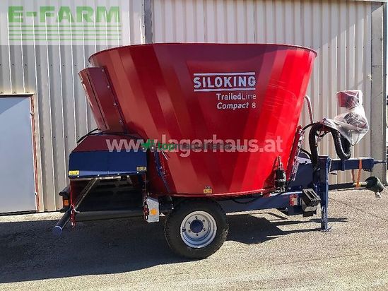 Remolqu esparcidor - Siloking - compact 8