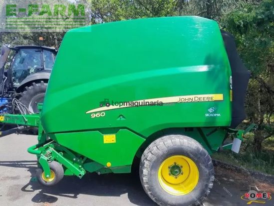 Empacadora gigant - John Deere - 960 isobus