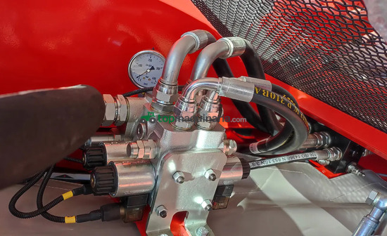 Recolector de almendra trasero TORPEDO RT-100