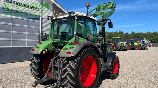 Tractor agrícola - Fendt - 313 vario med frontlift og frontlæsser