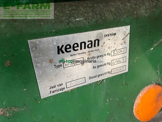 Remolqu esparcidor - Keenan - mf 340 voermengwagen